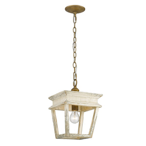 Golden - 0839-M1L BC - One Light Mini Pendant - Haiden - Burnished Chestnut