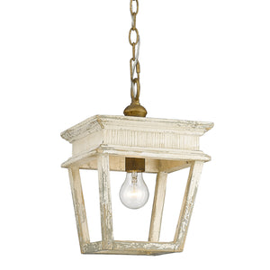 Golden - 0839-M1L BC - One Light Mini Pendant - Haiden - Burnished Chestnut