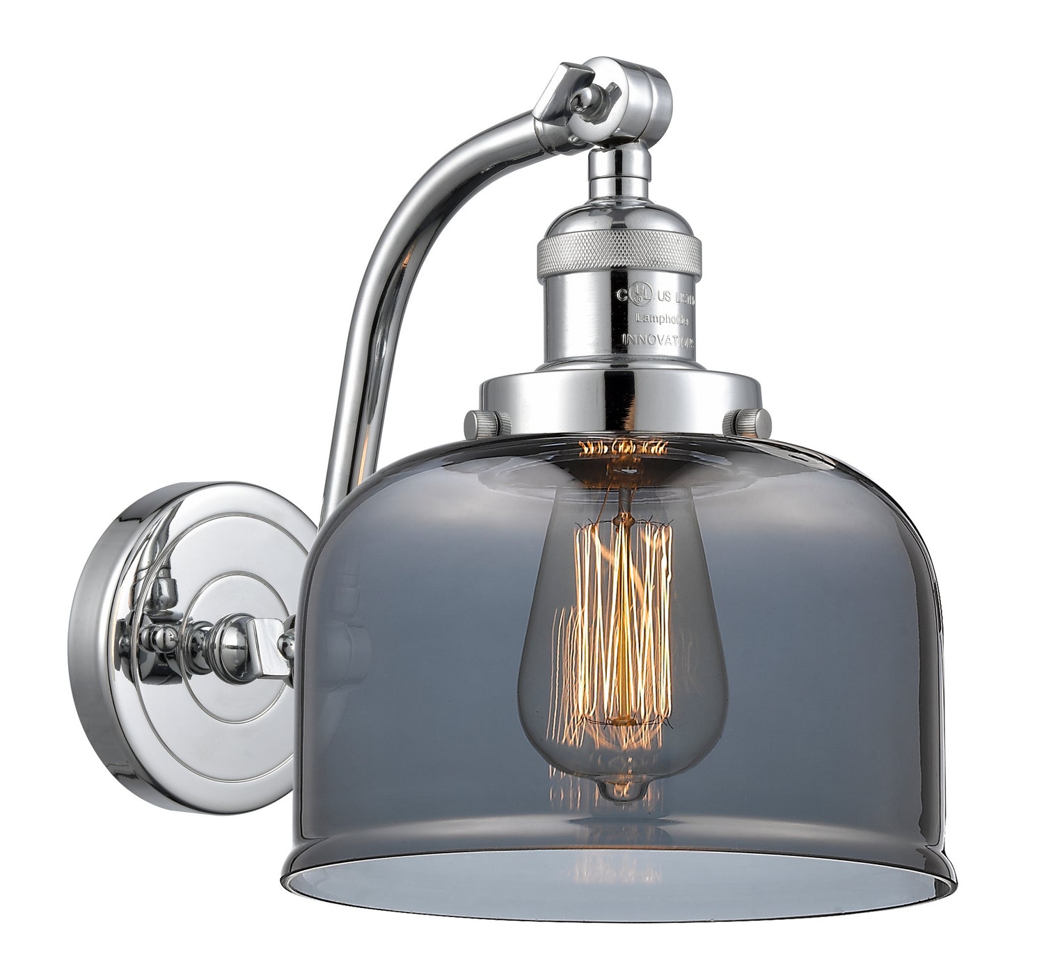 Innovations - 515-1W-PC-G73 - One Light Wall Sconce - Franklin Restoration - Polished Chrome