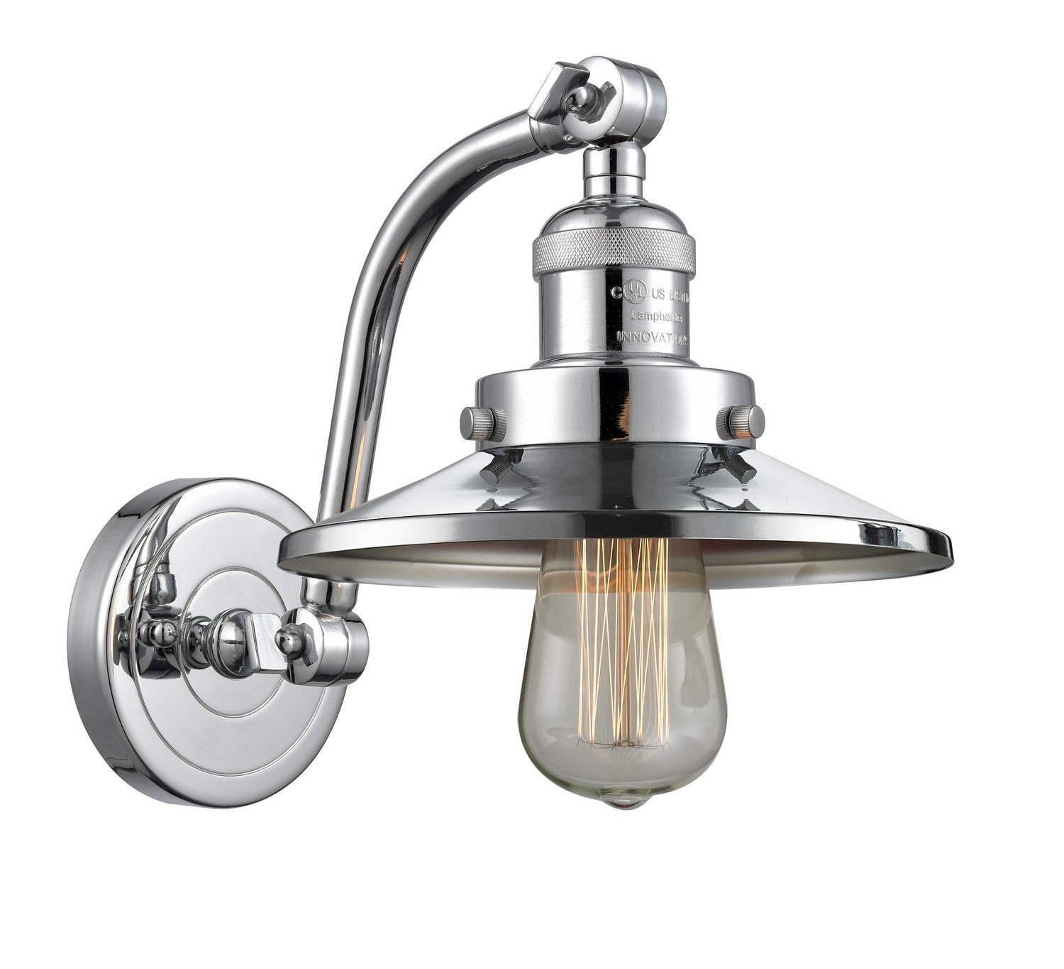 Innovations - 515-1W-PC-M7 - One Light Wall Sconce - Franklin Restoration - Polished Chrome