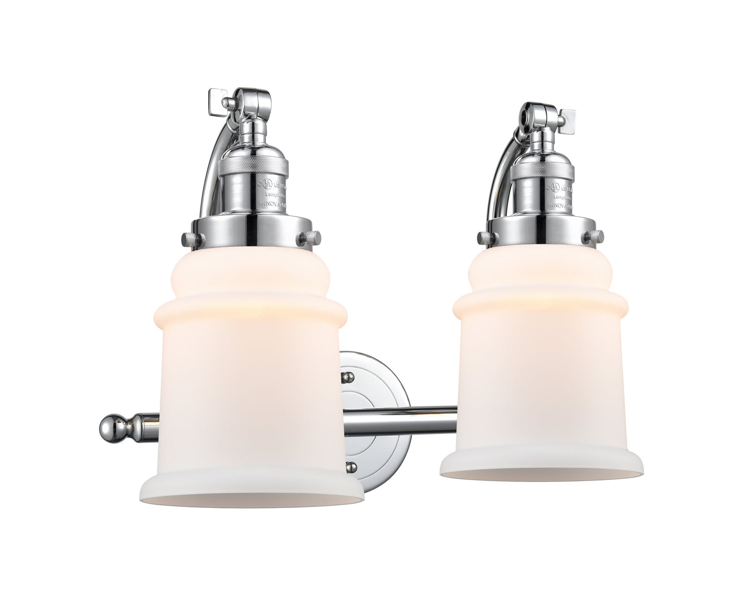 Innovations - 515-2W-PC-G181 - Two Light Bath Vanity - Franklin Restoration - Polished Chrome