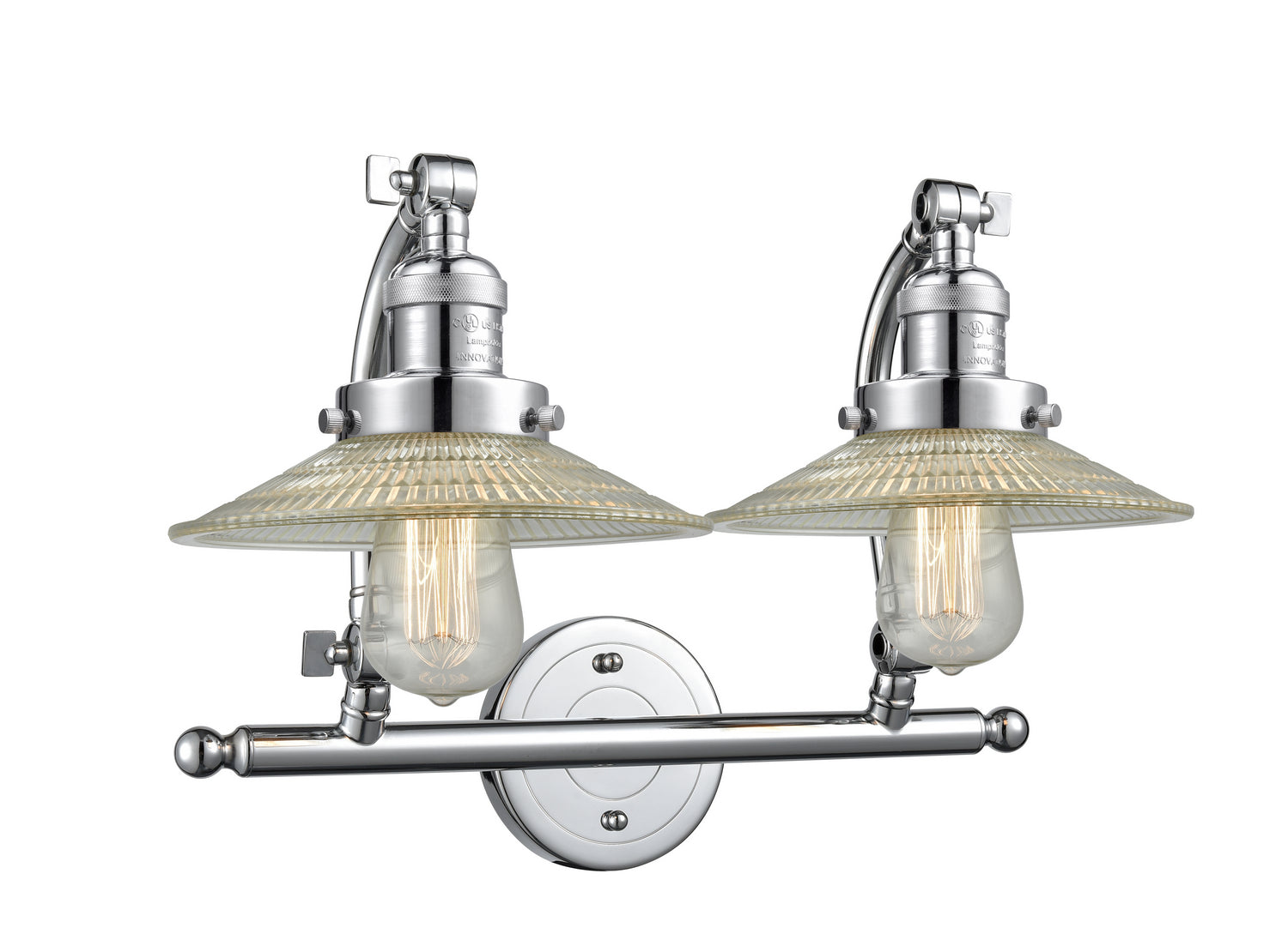 Innovations - 515-2W-PC-G2 - Two Light Bath Vanity - Franklin Restoration - Polished Chrome