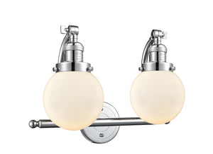 Innovations - 515-2W-PC-G201-6 - Two Light Bath Vanity - Franklin Restoration - Polished Chrome