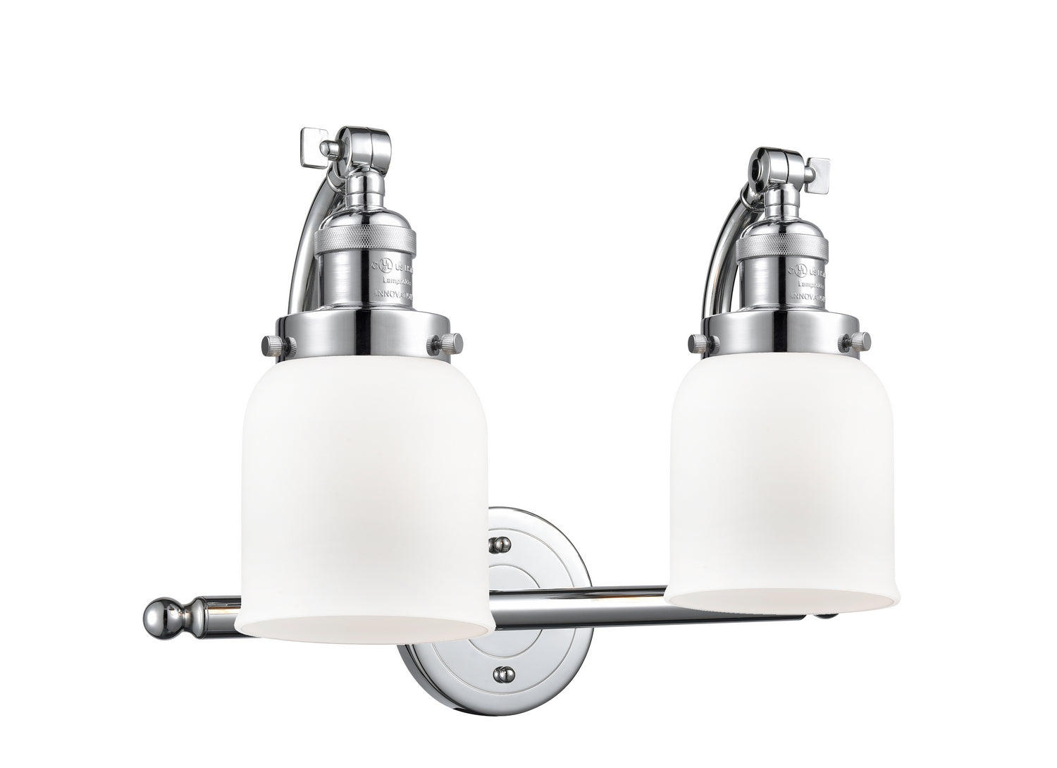 Innovations - 515-2W-PC-G51 - Two Light Bath Vanity - Franklin Restoration - Polished Chrome