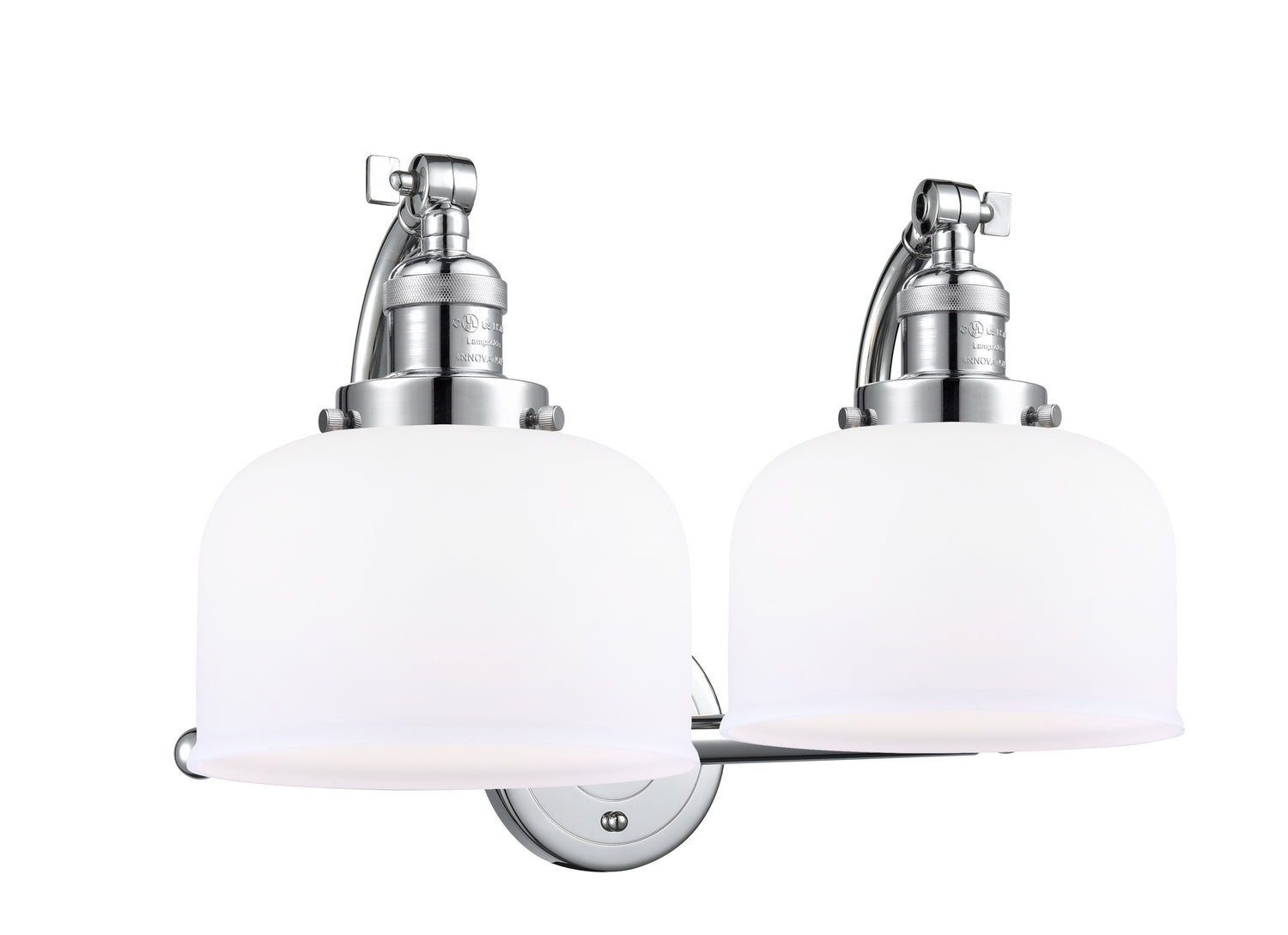 Innovations - 515-2W-PC-G71 - Two Light Bath Vanity - Franklin Restoration - Polished Chrome