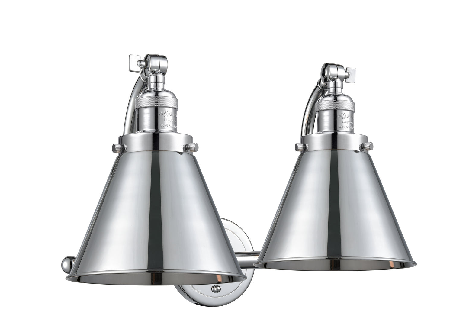 Innovations - 515-2W-PC-M13-PC - Two Light Bath Vanity - Franklin Restoration - Polished Chrome