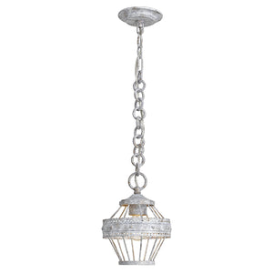 Golden - 7856-1SF OY - One Light Semi-Flush Mount - Ferris OY - Oyster