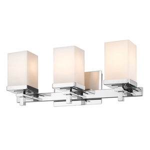 Golden - DDDD-BA3 - Three Light Bath Vanity - Maddox - Chrome