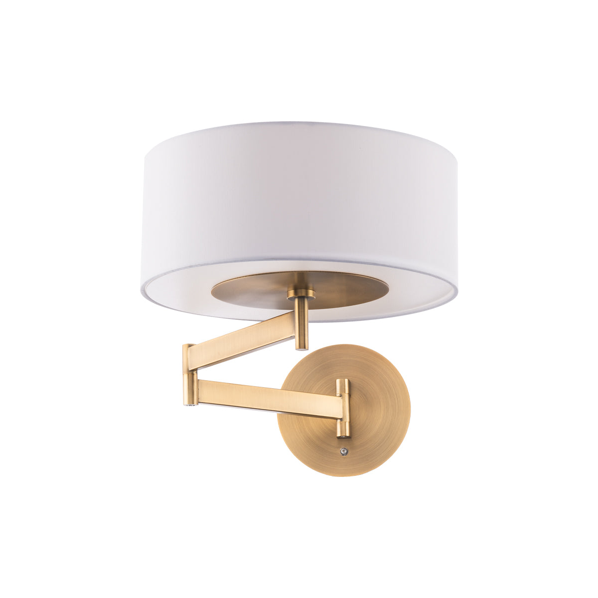 W.A.C. Lighting - BL-83023-AB - LED Swing Arm Wall Lamp - Chelsea - Aged Brass