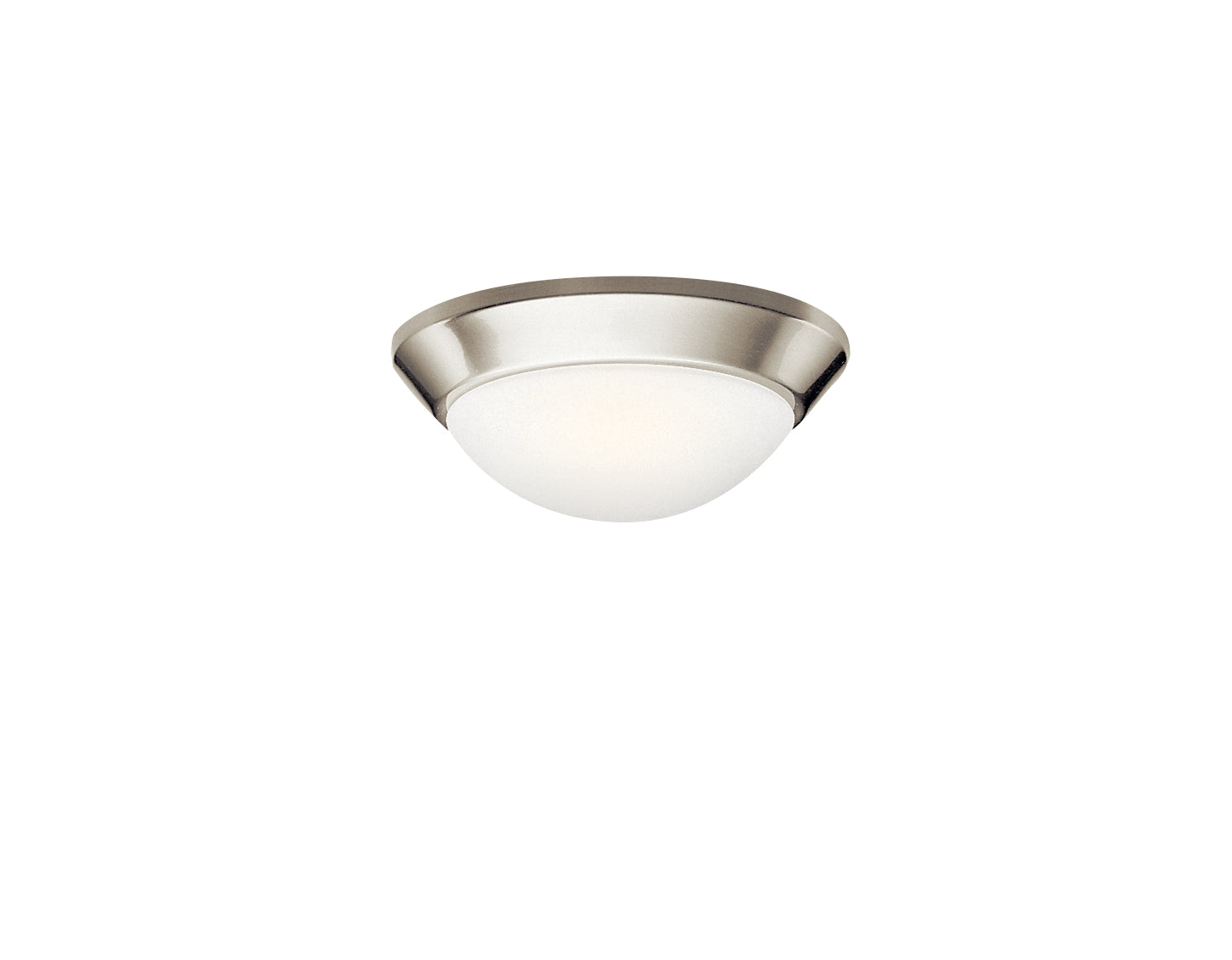 Kichler - 8880NI - One Light Flush Mount - Ceiling Space - Brushed Nickel