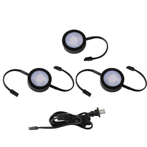 W.A.C. Lighting - HR-AC73-CS-BK - LED Puck Light Kit - Cct Puck - Black