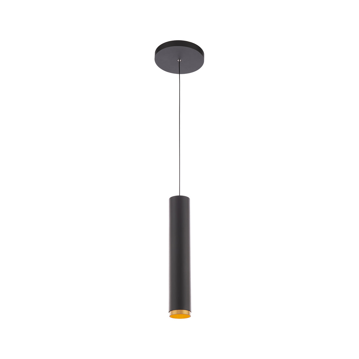 W.A.C. Lighting - PD-2015-927-BK/GL - LED Pendant - Silo Pendants - Black/Gold