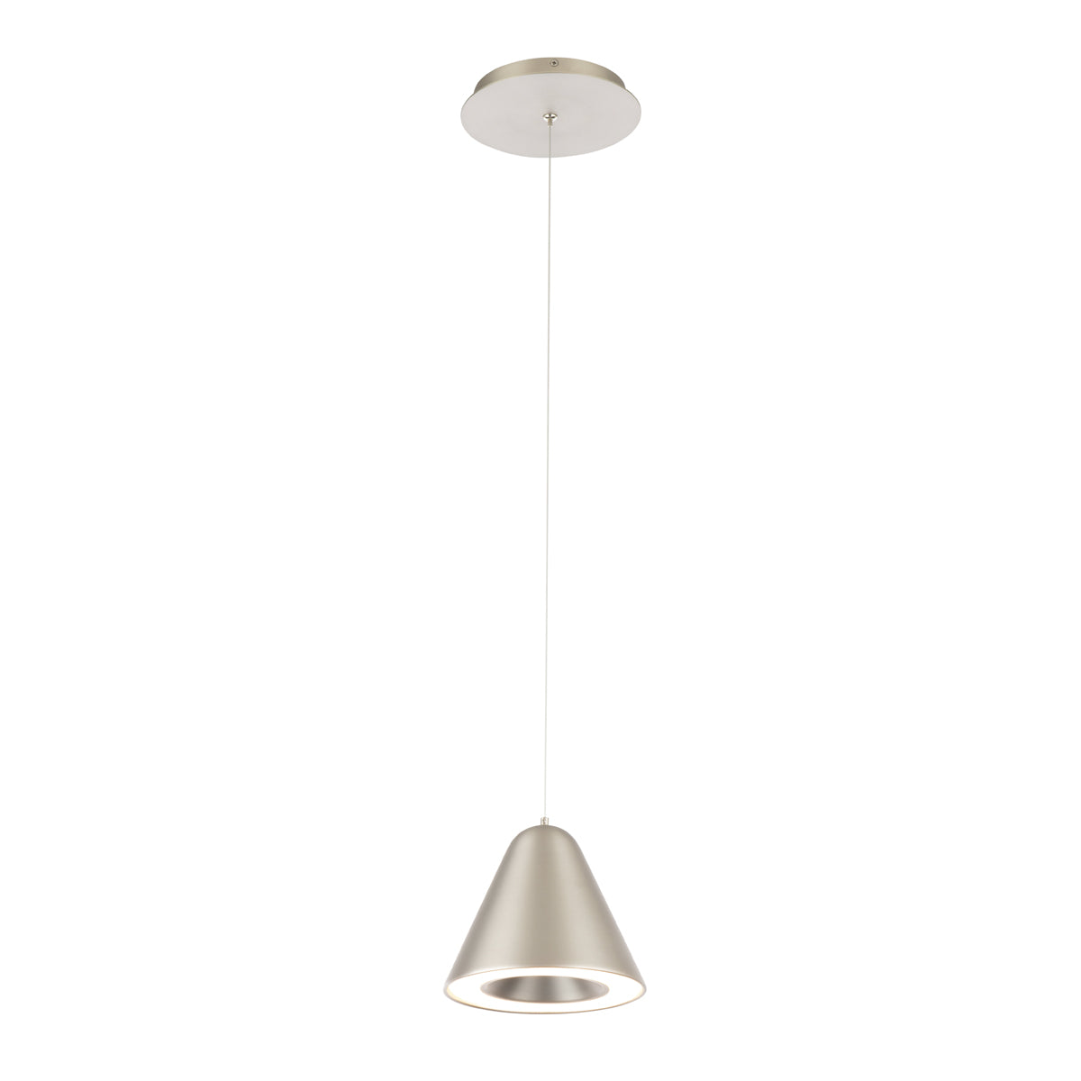 W.A.C. Lighting - PD-72006-SN - LED Pendant - Kone - Satin Nickel