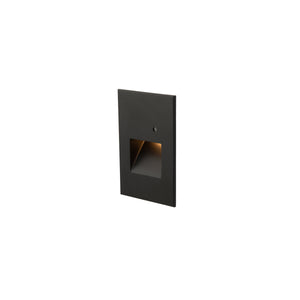 W.A.C. Lighting - WL-LED202-AM-BK - LED Step and Wall Light - Step Light With Photocell - Black on Aluminum