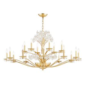 Hudson Valley - 4452-AGB - 20 Light Chandelier - Beaumont - Aged Brass