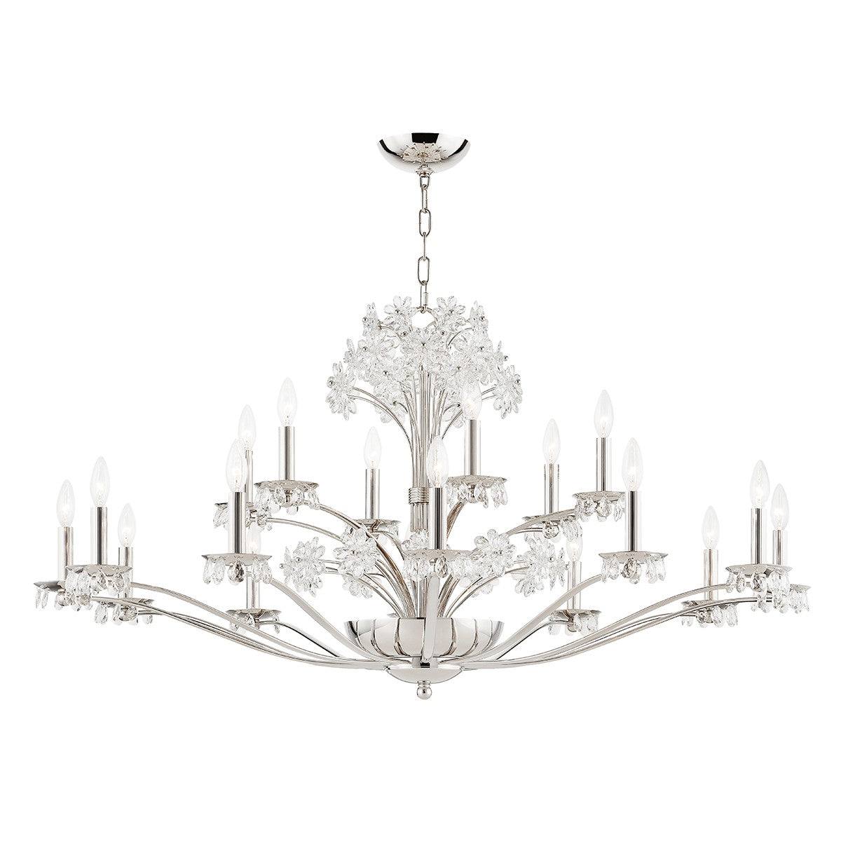 Hudson Valley - 4452-PN - 20 Light Chandelier - Beaumont - Polished Nickel