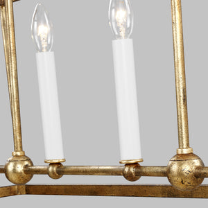 Visual Comfort Studio - CC1216ADB - Six Light Chandelier - Stonington - Antique Gild