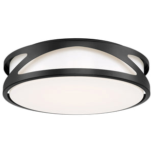 Access - 49990LEDD-BL/ACR - LED Flush Mount - Lucia - Black