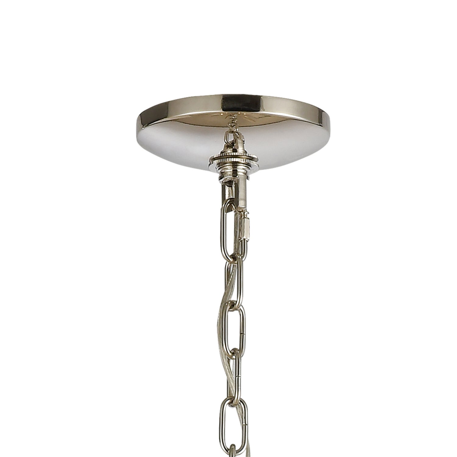 ELK Home - 12263/5 - Five Light Chandelier - Geosphere - Polished Nickel