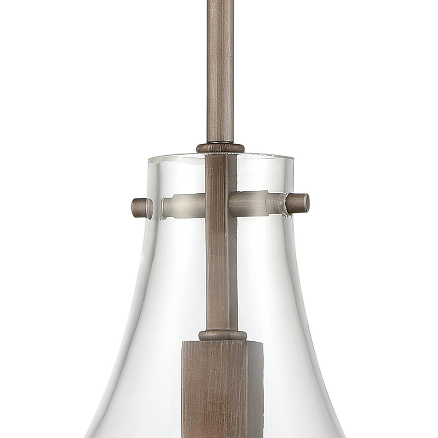 ELK Home - 12295/1 - One Light Mini Pendant - Culmination - Weathered Zinc