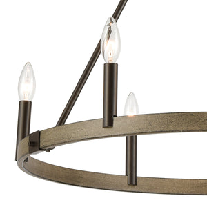 ELK Home - 12316/6 - Six Light Chandelier - Transitions - Oil Rubbed Bronze