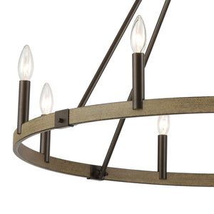 ELK Home - 12317/8 - Eight Light Chandelier - Transitions - Oil Rubbed Bronze