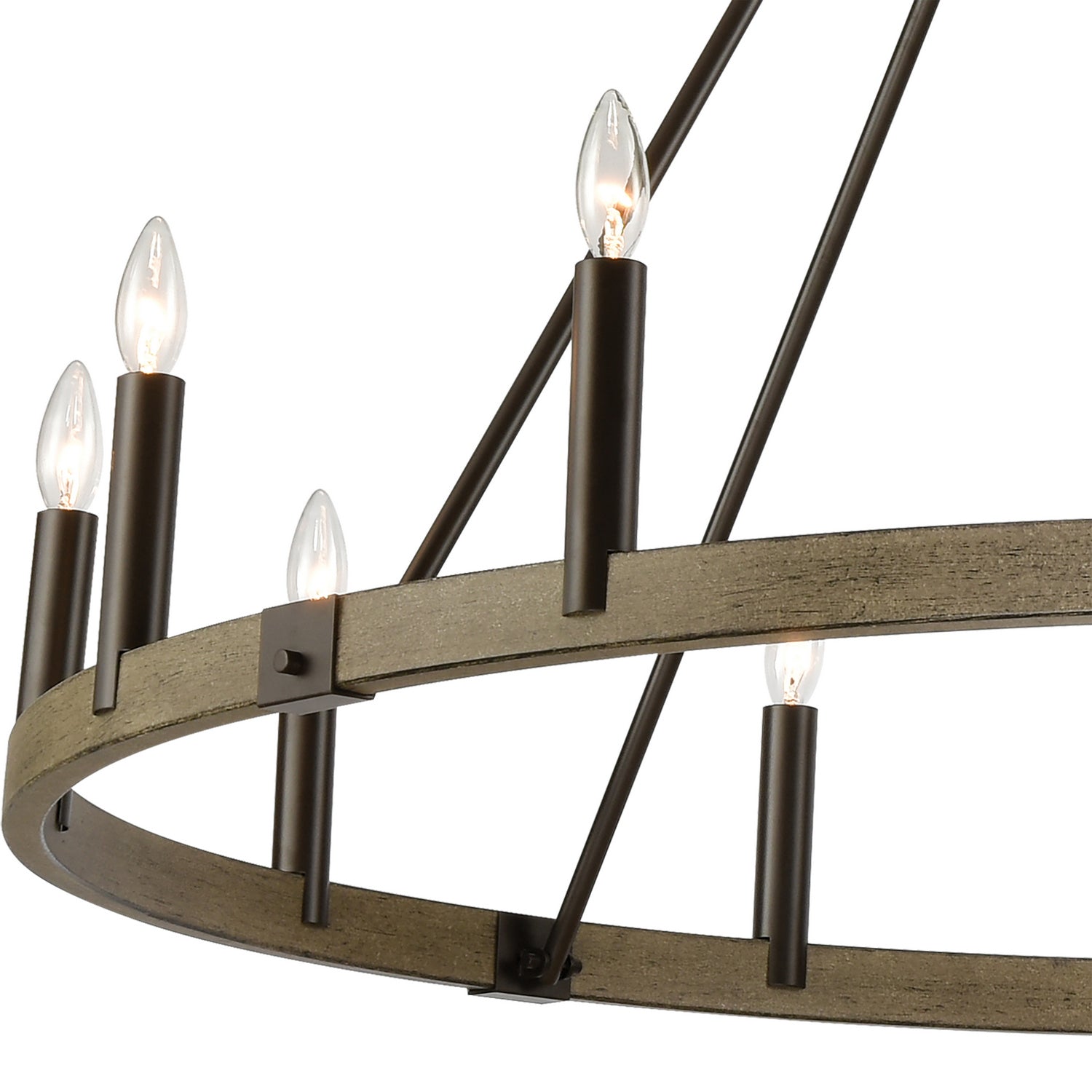 ELK Home - 12318/12 - 12 Light Chandelier - Transitions - Oil Rubbed Bronze