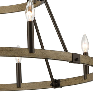 ELK Home - 12319/12 - 12 Light Chandelier - Transitions - Oil Rubbed Bronze