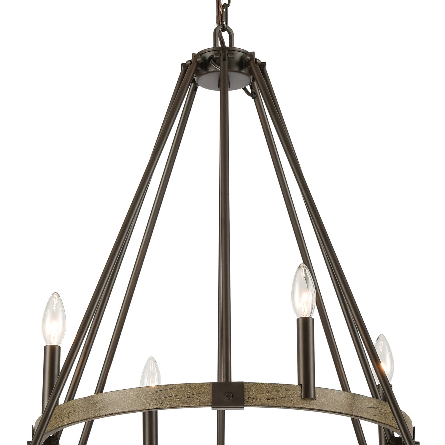 ELK Home - 12319/12 - 12 Light Chandelier - Transitions - Oil Rubbed Bronze