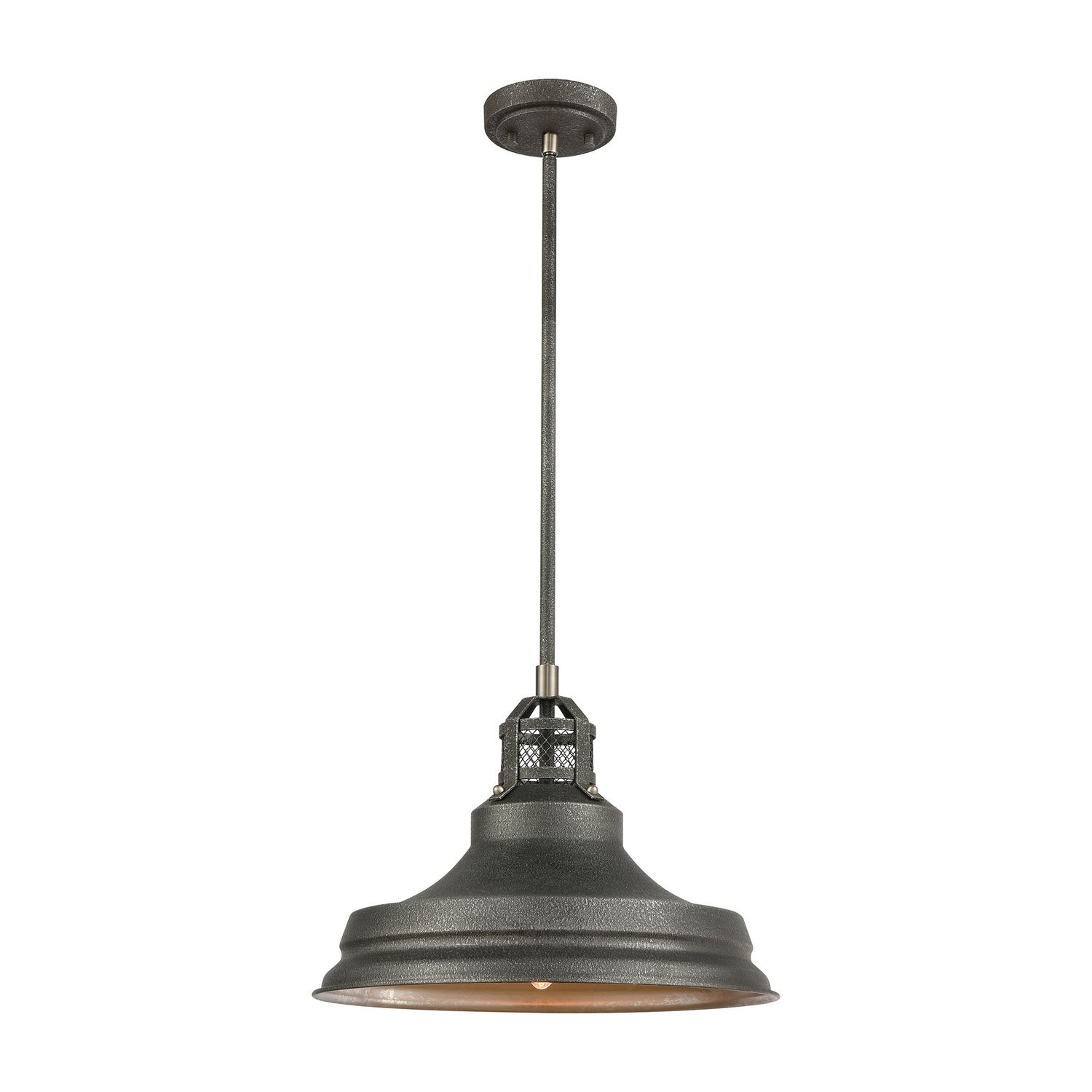 ELK Home - 14545/1 - One Light Pendant - Carbondale - Slate Mist