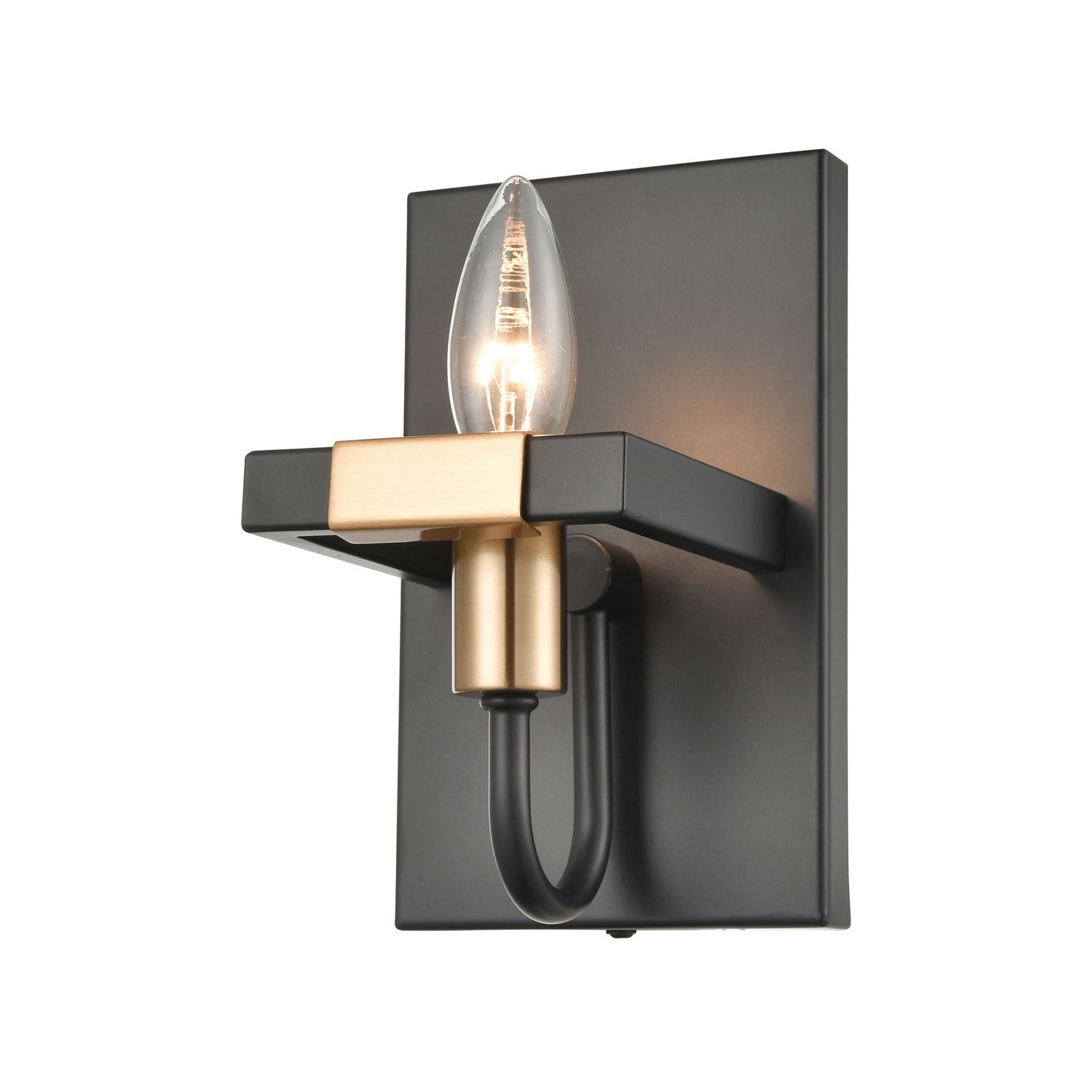 ELK Home - 15451/1 - One Light Wall Sconce - Heathrow - Matte Black