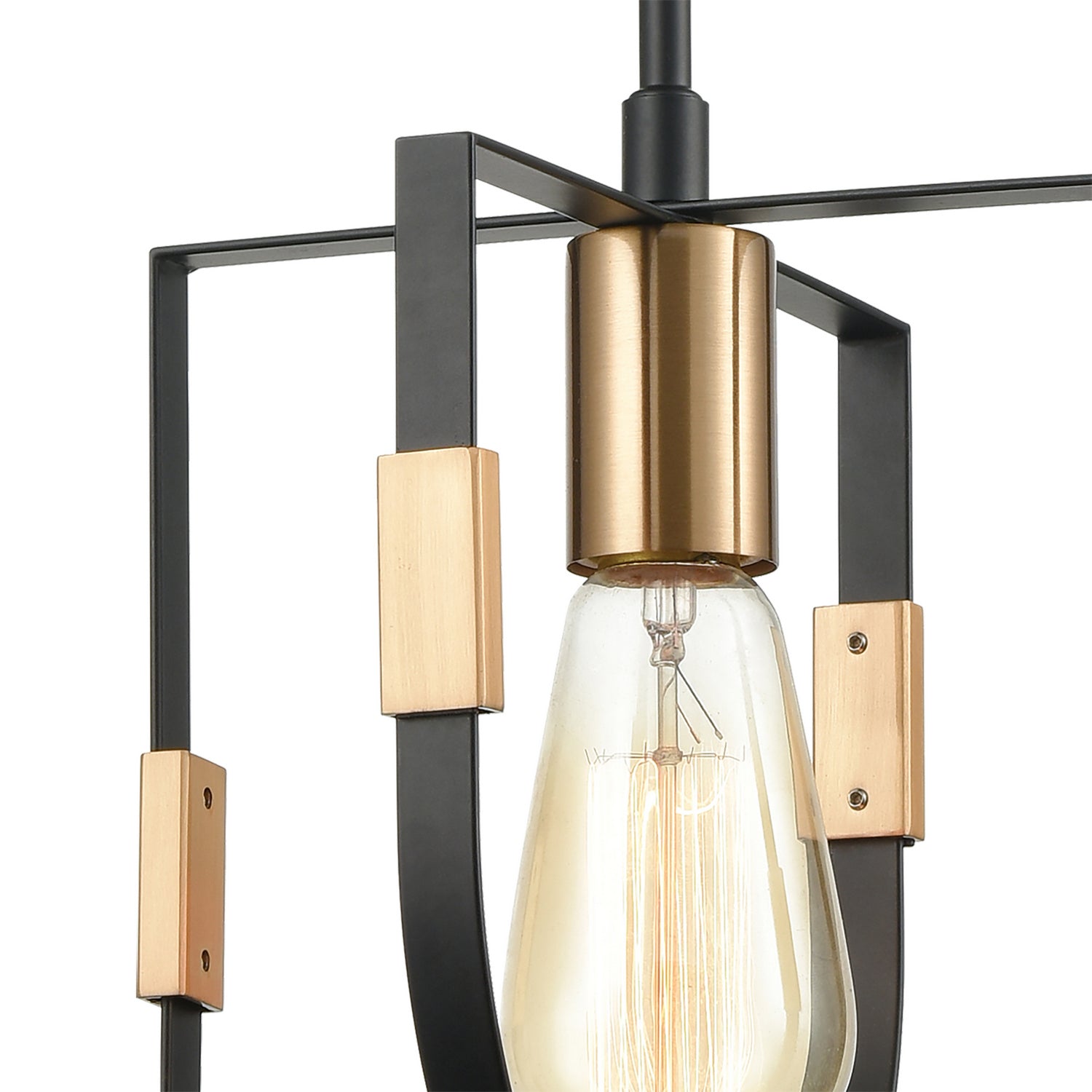 ELK Home - 15455/1 - One Light Mini Pendant - Heathrow - Matte Black