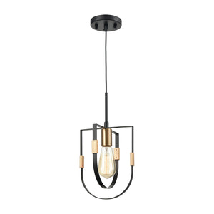 ELK Home - 15455/1 - One Light Mini Pendant - Heathrow - Matte Black