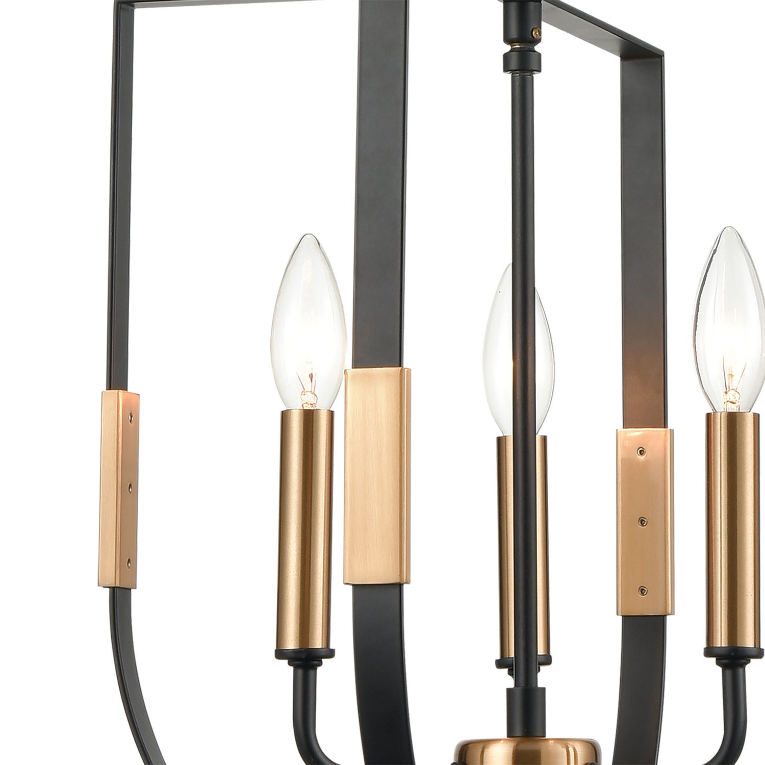 ELK Home - 15456/3 - Three Light Pendant - Heathrow - Matte Black