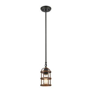 ELK Home - 15481/1 - One Light Mini Pendant - Millville - Matte Black