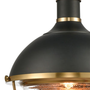 ELK Home - 16575/1 - One Light Pendant - Jenna - Matte Black