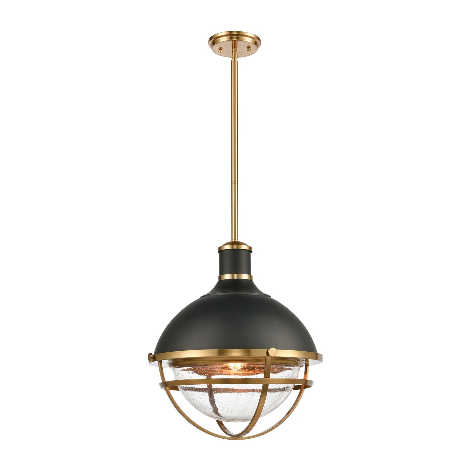 ELK Home - 16575/1 - One Light Pendant - Jenna - Matte Black