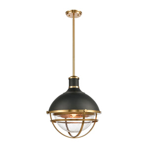 ELK Home - 16575/1 - One Light Pendant - Jenna - Matte Black