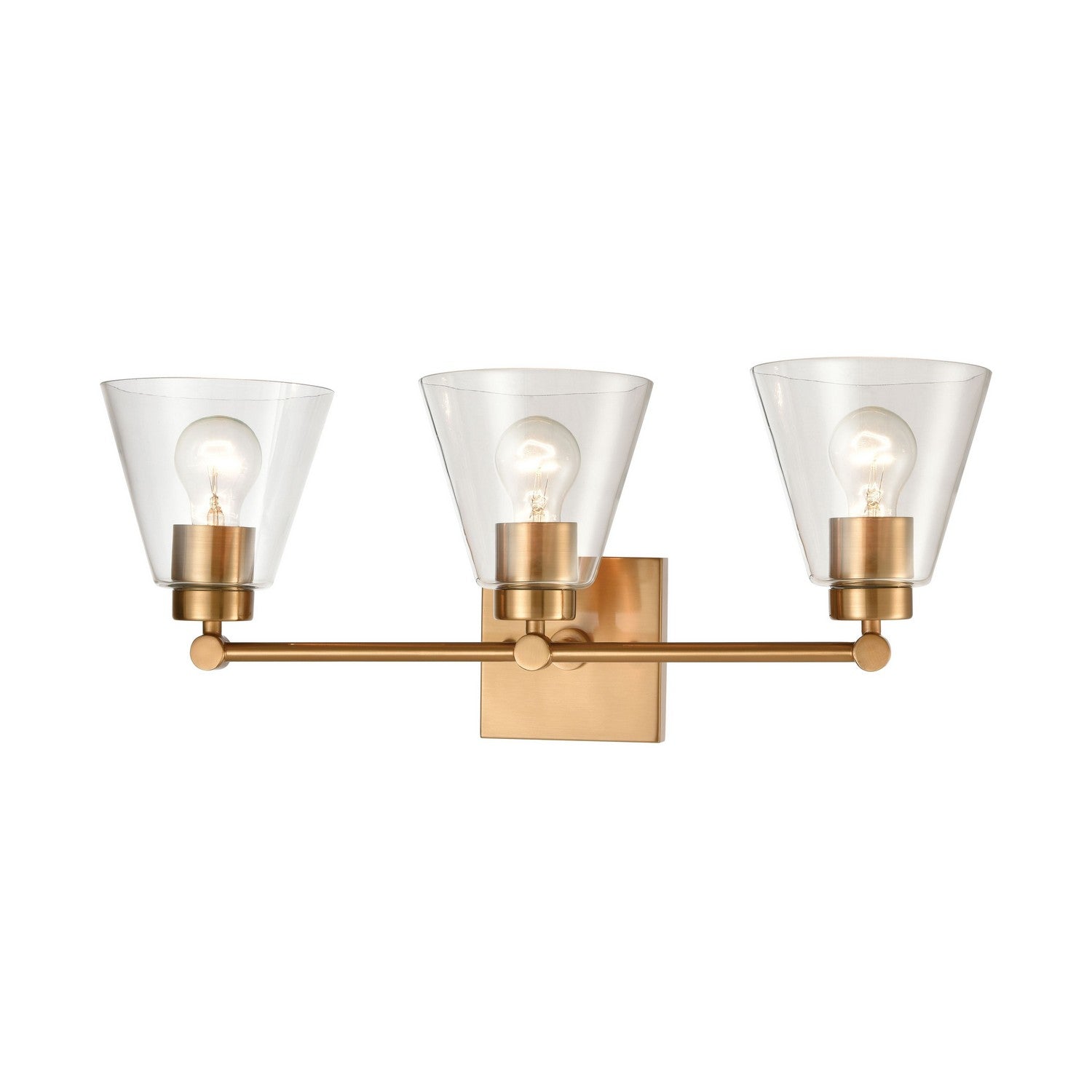 ELK Home - 18334/3 - Three Light Vanity - East Point - Satin Brass