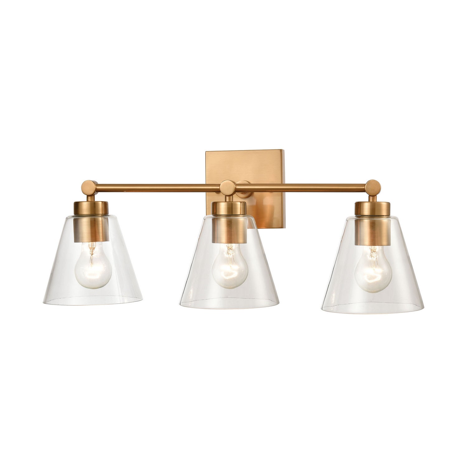 ELK Home - 18334/3 - Three Light Vanity - East Point - Satin Brass