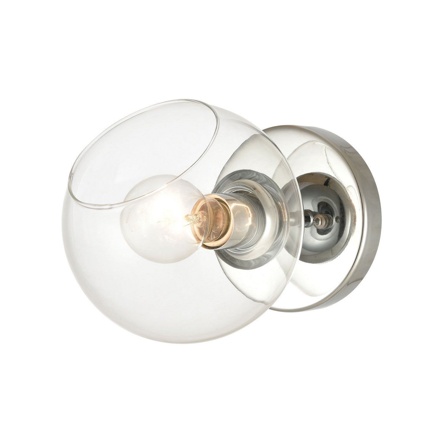 ELK Home - 18373/1 - One Light Wall Sconce - Claro - Polished Chrome