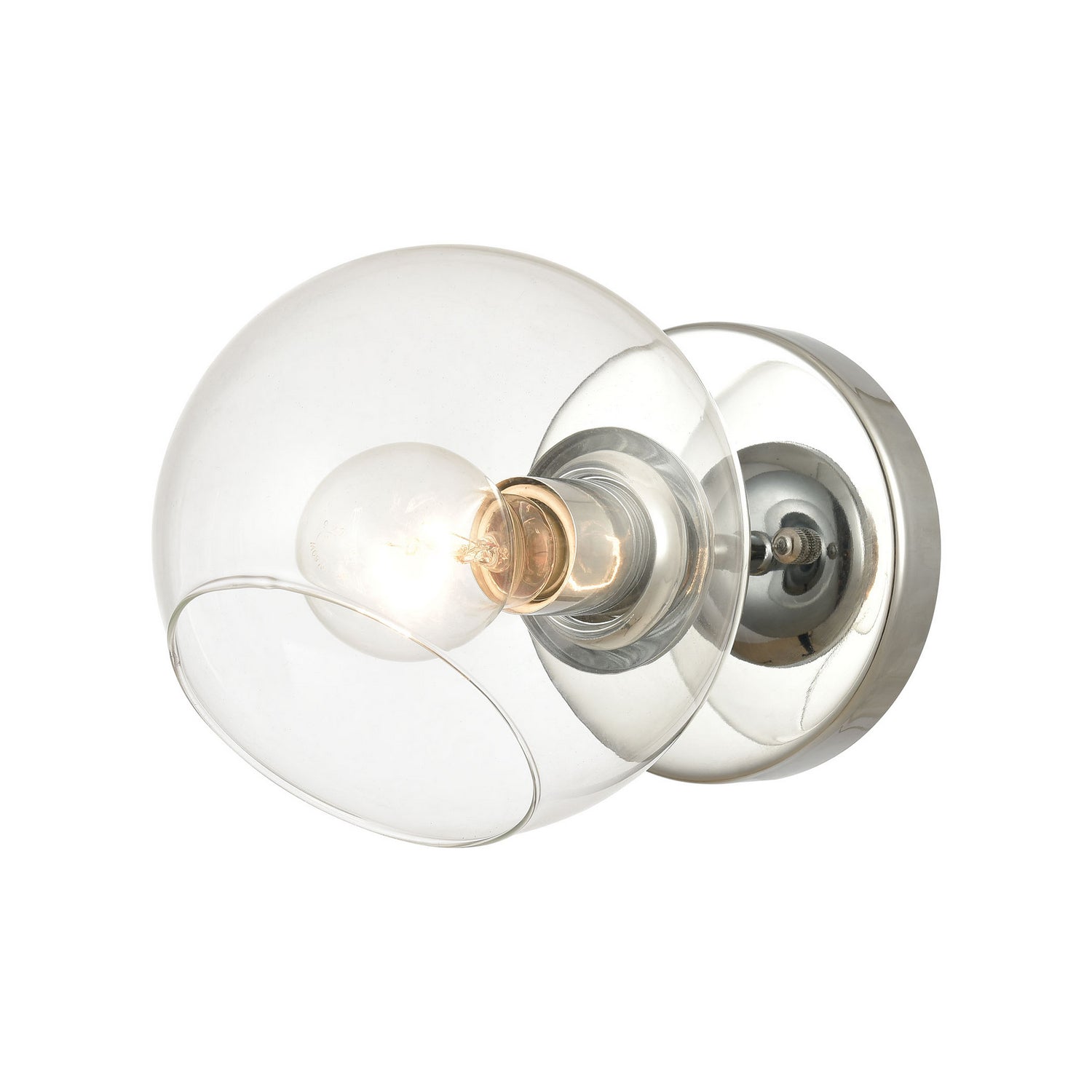 ELK Home - 18373/1 - One Light Wall Sconce - Claro - Polished Chrome