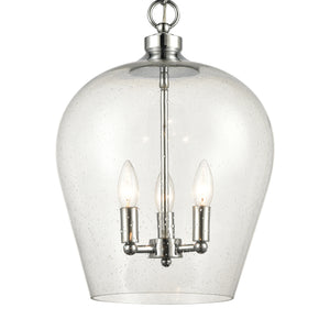 ELK Home - 30065/3 - Three Light Pendant - Darlene - Polished Chrome