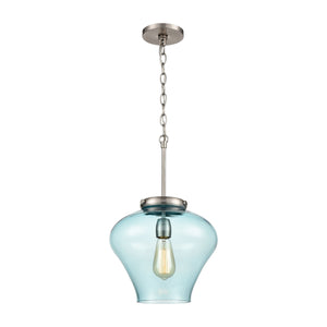 ELK Home - 30100/1 - One Light Pendant - Amore - Satin Nickel