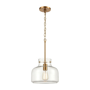 ELK Home - 30110/1 - One Light Pendant - Lola - Satin Brass