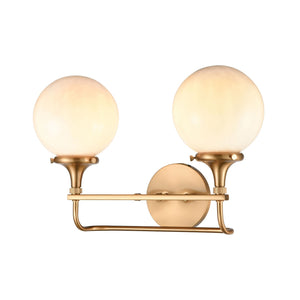 ELK Home - 30142/2 - Two Light Vanity - Beverly Hills - Satin Brass