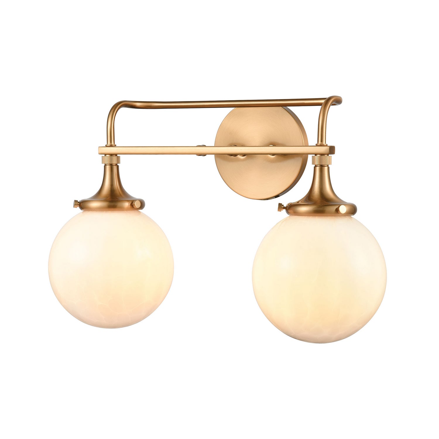 ELK Home - 30142/2 - Two Light Vanity - Beverly Hills - Satin Brass