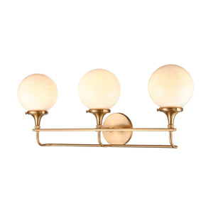 ELK Home - 30143/3 - Three Light Vanity - Beverly Hills - Satin Brass