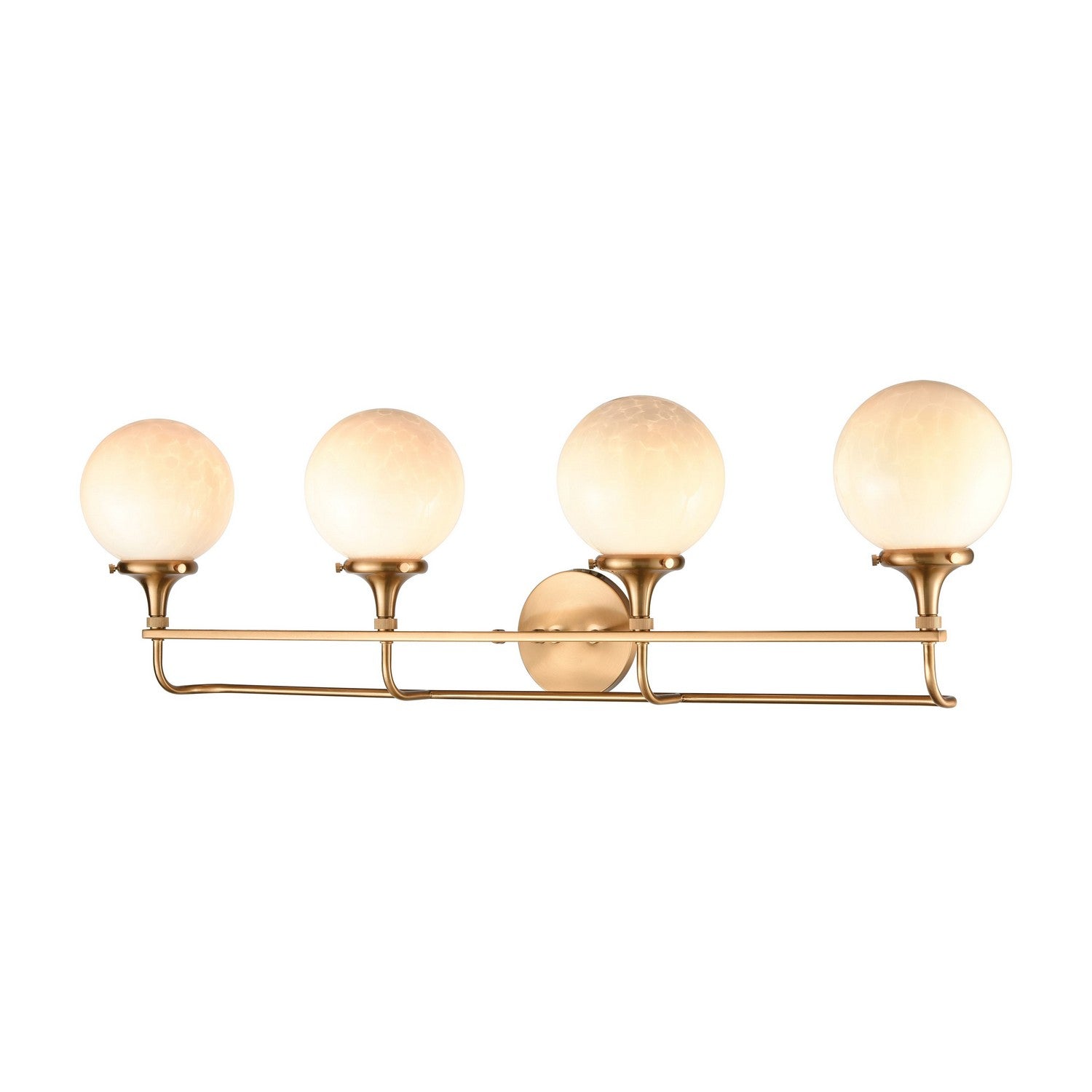 ELK Home - 30144/4 - Four Light Vanity - Beverly Hills - Satin Brass