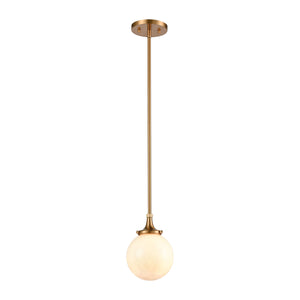 ELK Home - 30145/1 - One Light Mini Pendant - Beverly Hills - Satin Brass